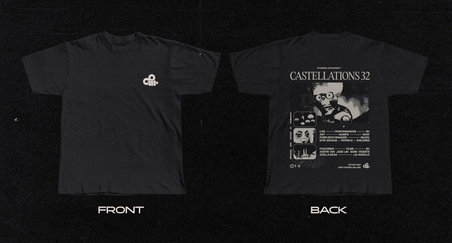 castellations shirt design, 2022